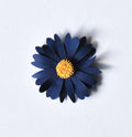 Magnet fleur bleu foncé