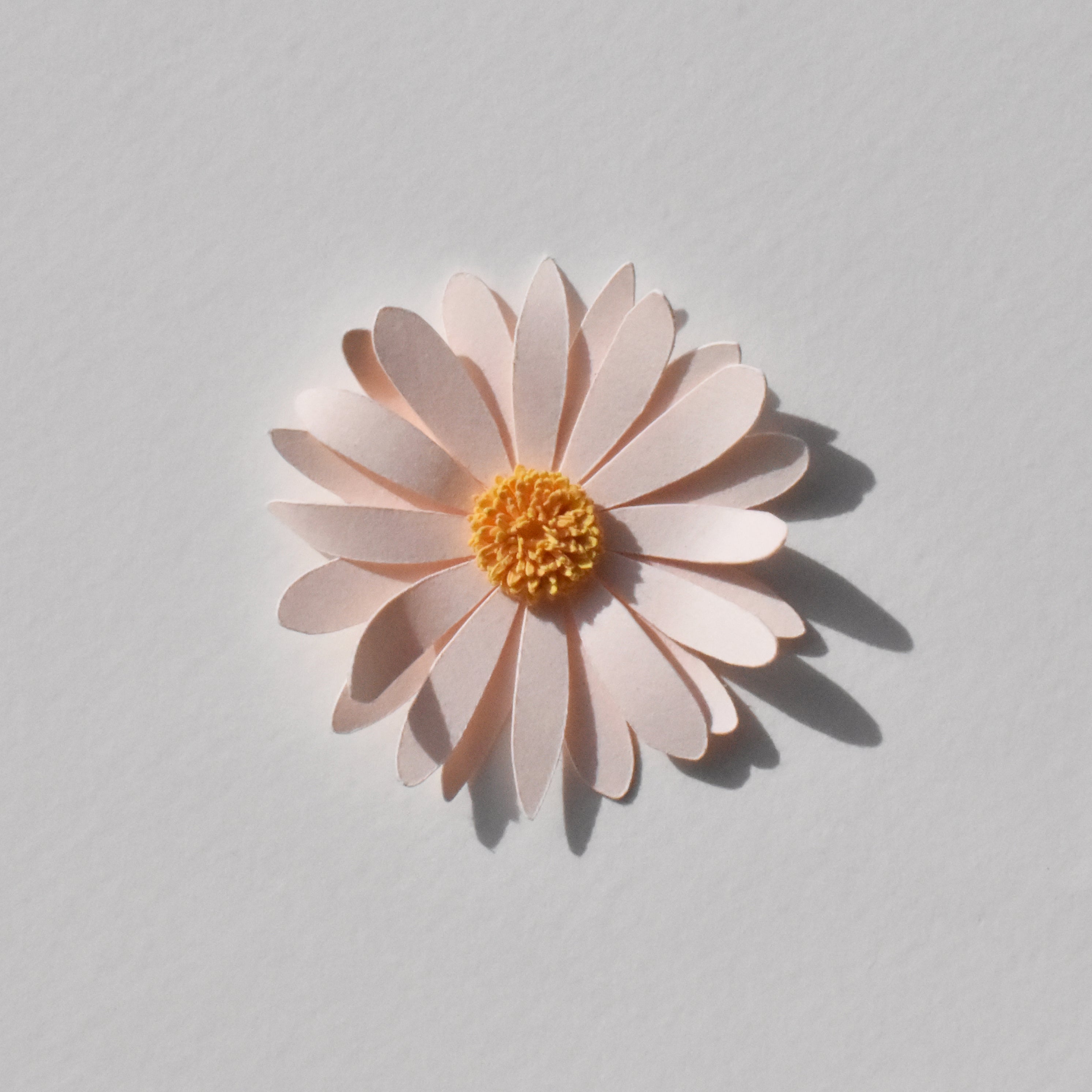 Magnet fleur rose clair