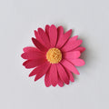 Magnet fleur rose fuchsia