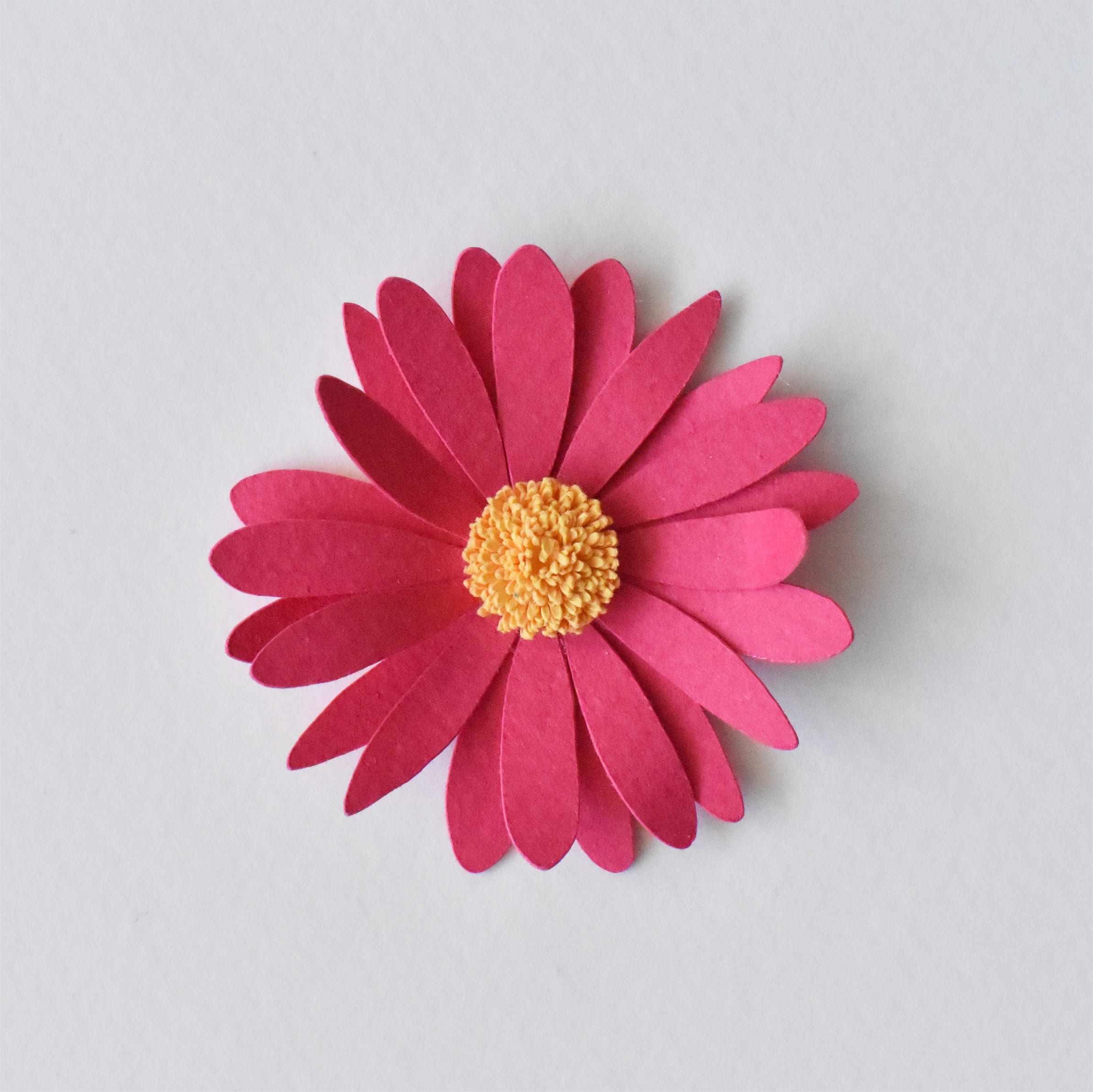 Magnet fleur rose fuchsia