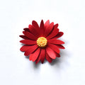 Magnet fleur rouge