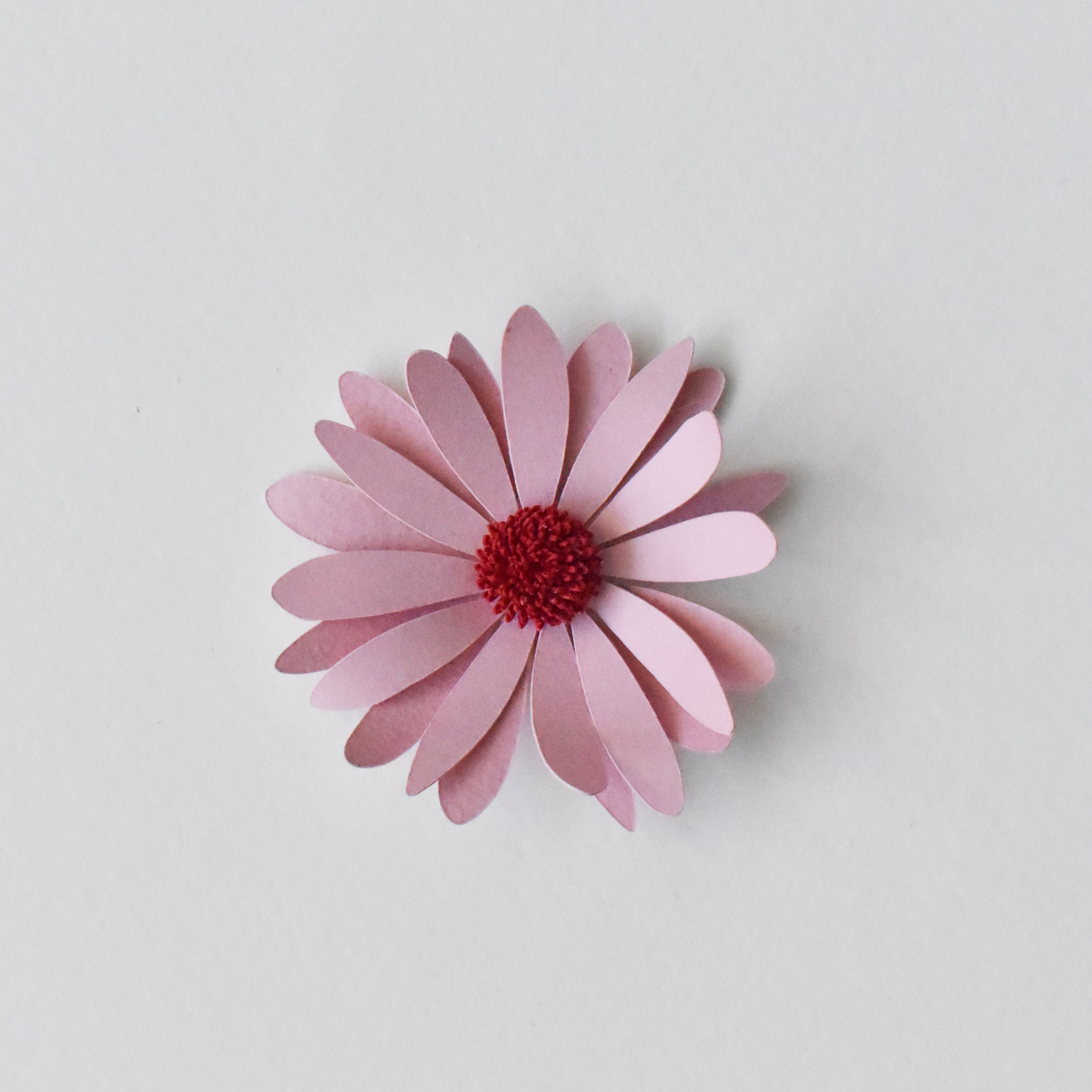Magnet rose et rouge